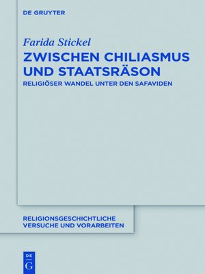 cover image of Zwischen Chiliasmus und Staatsräson